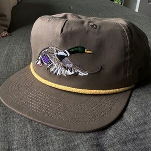 Duck Camp Mallard Green Snap Back Hat